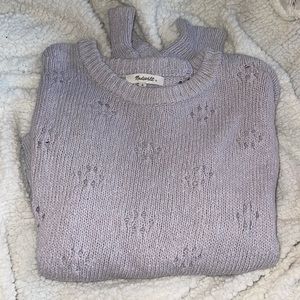 Lavender Madewell Sweater